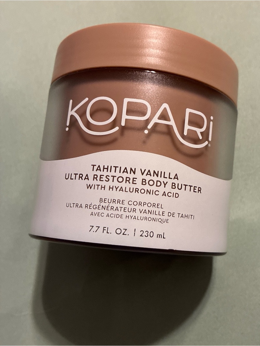 Kopari Tahitian vanilla ultra restore body butter Sz 7.7